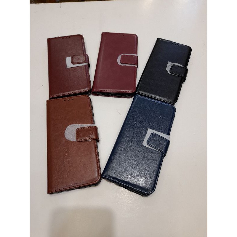 case Realme C15 ,C12 sarung dompet flipcase buka tutup