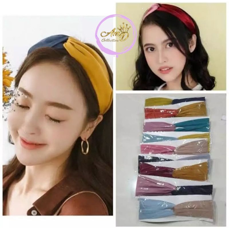 bandana silang bandana duawarna bandana solmet bandan kain bandana polos