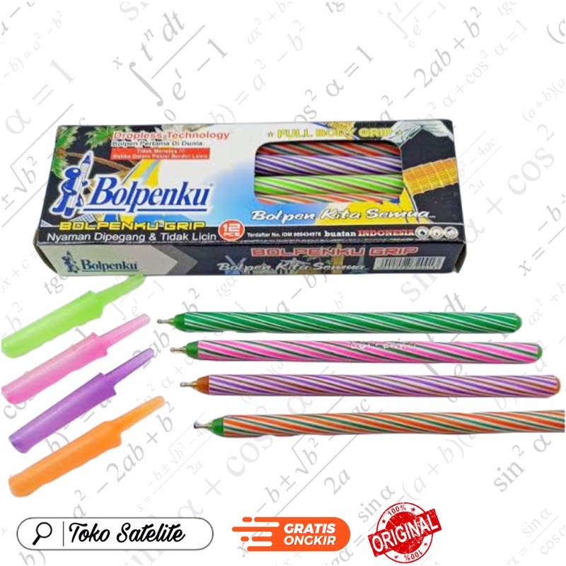 

Pulpen Lilin Spiral - Ballpoint Lilin Grip (1 Pack)