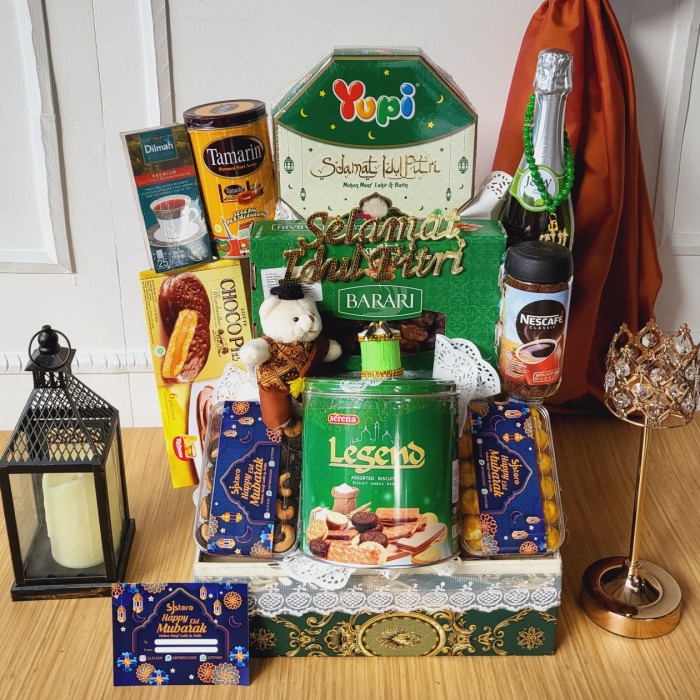

Paket box hampers lebaran parcel idul fitri ramadhan kue kering 127