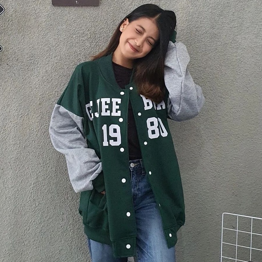 Pro - Gejee 1980 Baseball XXXL - Jaket Baseball Big Oversize Unisex