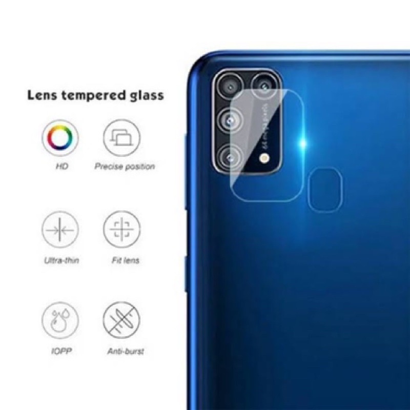 Screen Protector Lens Camera OPPO A17 A17K A16K A16E A96 A76 A55 A16 A15 A15S A54 A74 4G 5G Tempered Glass Pelindung Lensa Kamera Belakang