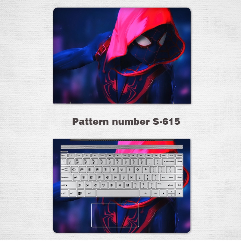 2pcs Stiker Pelindung Laptop UNIVERSAL Motif Marvel Bahan VINYL 12 13 14 15.6 Inch ASUS ROG G512L U3700 M4600I fx706L U4500 LGBT