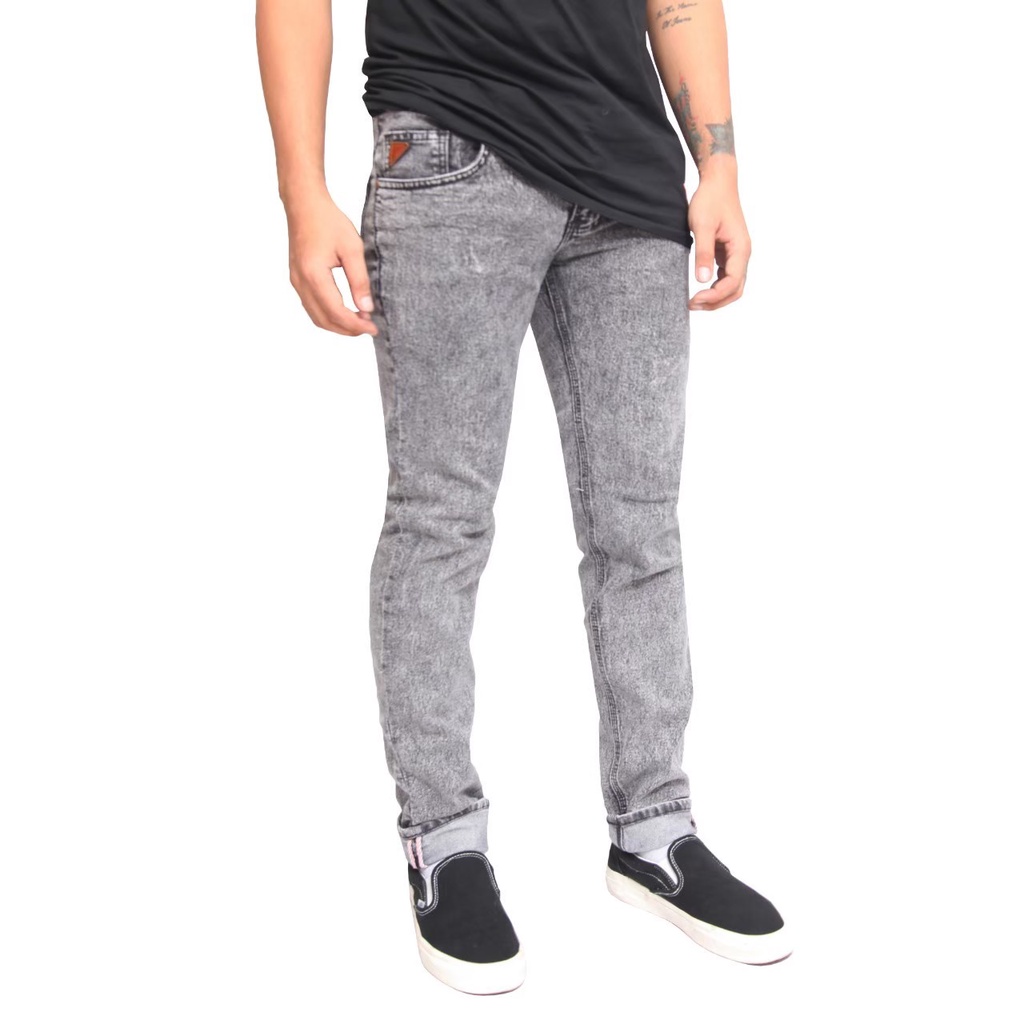 BAGELER jeans sandwash selvedge ORI celana jeans sandwash selvedge celana denim sandwash pria denim 