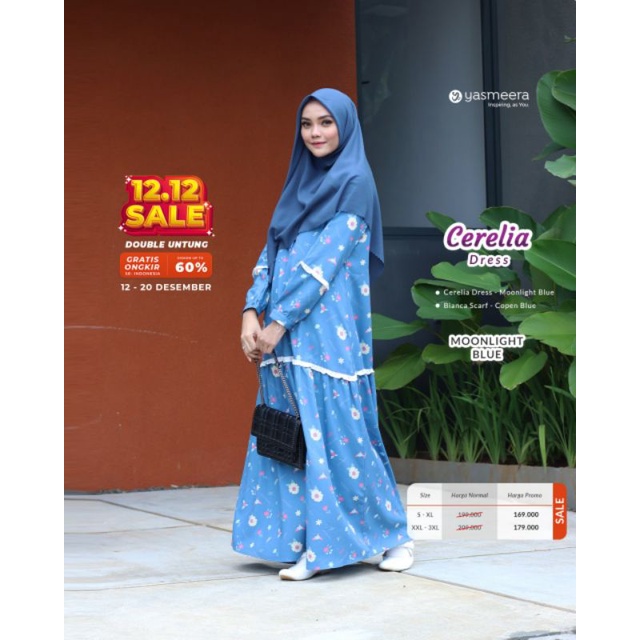 CERELIA DRESS BY YASMEERA