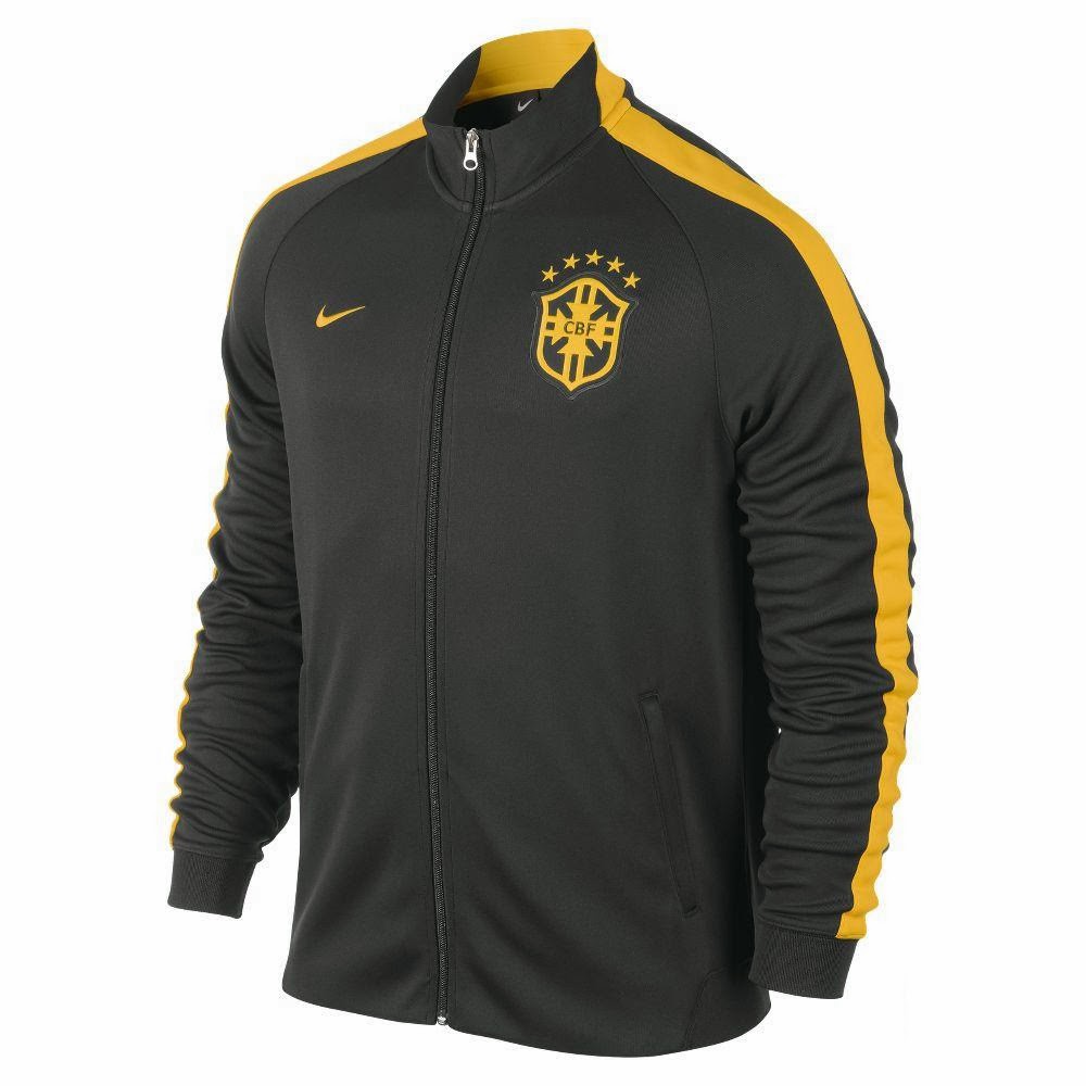 Jaket Brazil Black Yellow Grade ORI