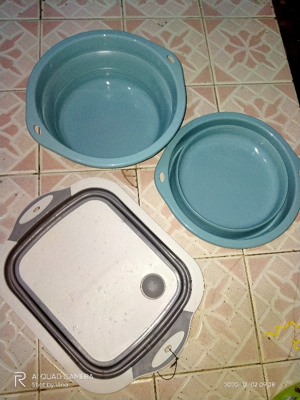 Baskom Talenan Lipat/magic Talenan Lipat Alat Dapur Serbaguna - 100267