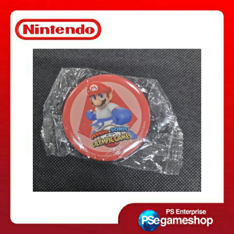 Mario &amp; Sonic at the Olympic Games Tokyo 2020 Badges/Pin (Official/Brand New) # Mario