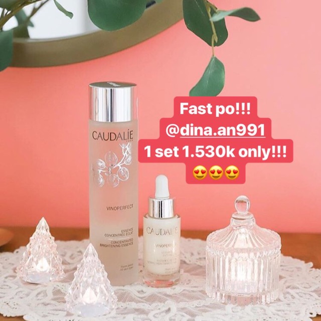 Caudalie vinoperfect set