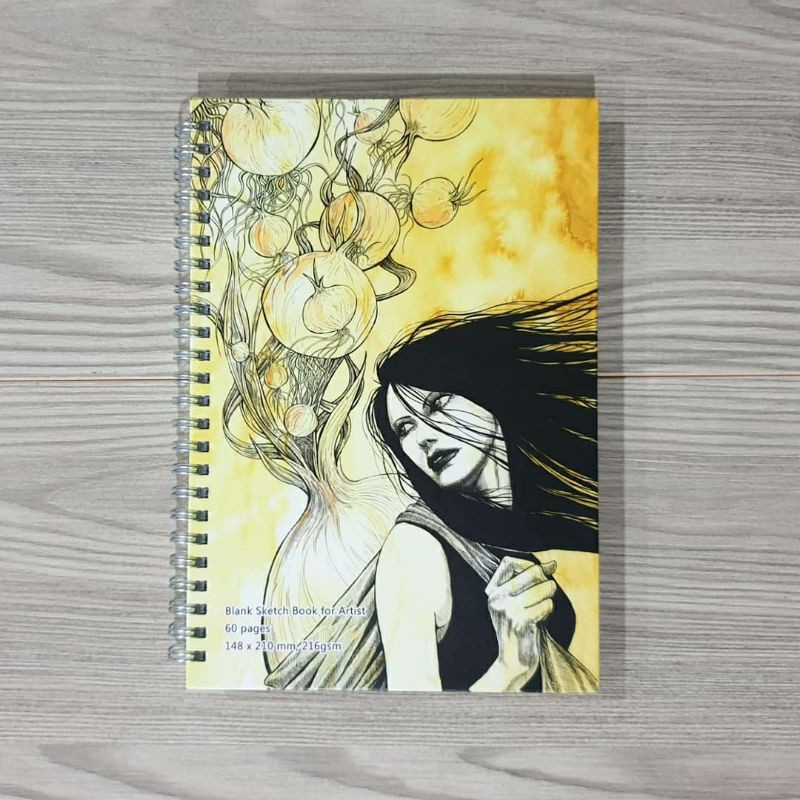 

SKETCHBOOK/BUKU SKETSA/BUKU GAMBAR ONION LADY