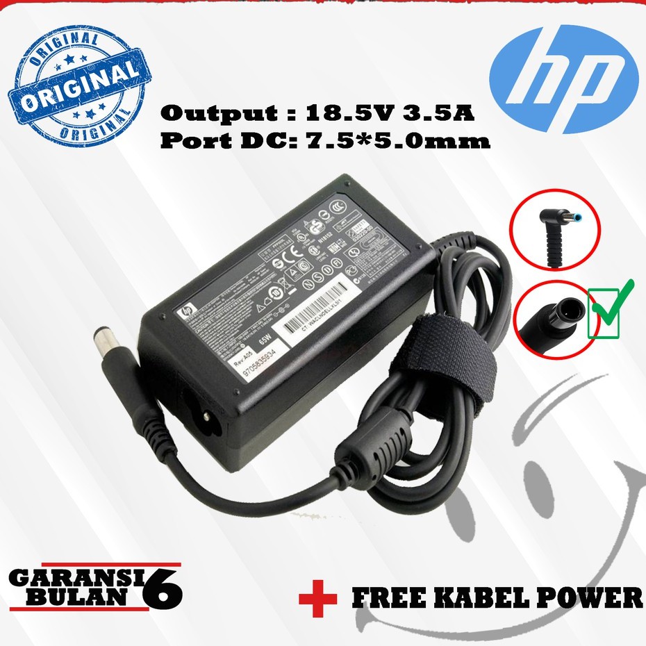 Charger Laptop HP 1000 Pavilion G4 COMPAQ CQ40 430 Elitebook