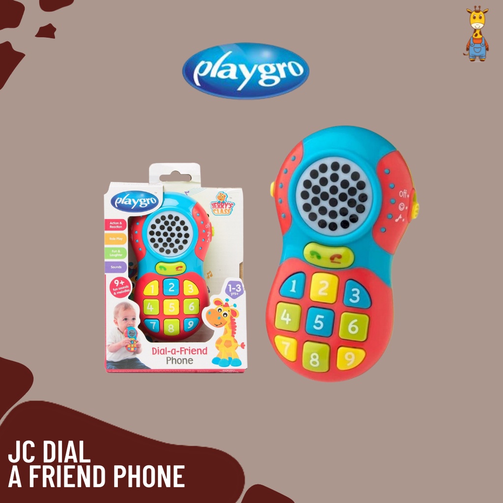 Playgro JC Dial A Friend Phone