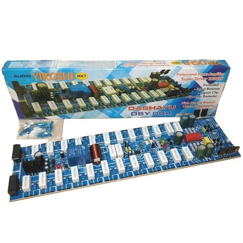 Kit Modul Power Amplifier Yiroshi MK7 -Tr 1800Watt Super Driver Mono 1800W Mk-7 DASHAYU DSY-004