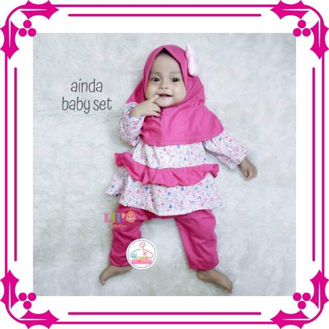 Baju Bayi Murah
| Fashion Bayi Surabaya
| Setelan Muslim Anak Elbi
