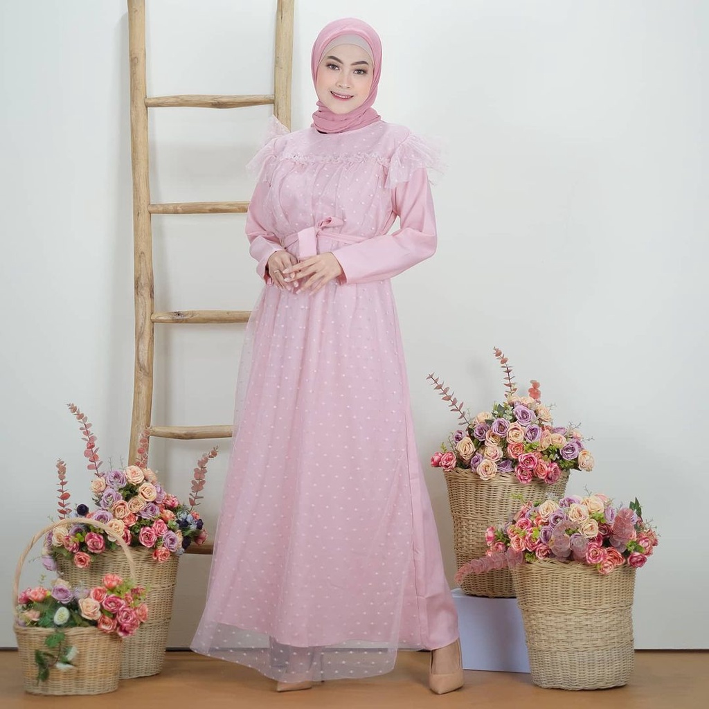 COD NAURA DRESS GAMIS POLOS MURAH TERBARU GAMIS NAISHA GAMIS SYARI WANITA NAISHA HIJRAH NAISHA KATAL