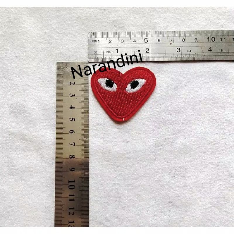 emblem patches bordiran patch bordir cdg besar iron