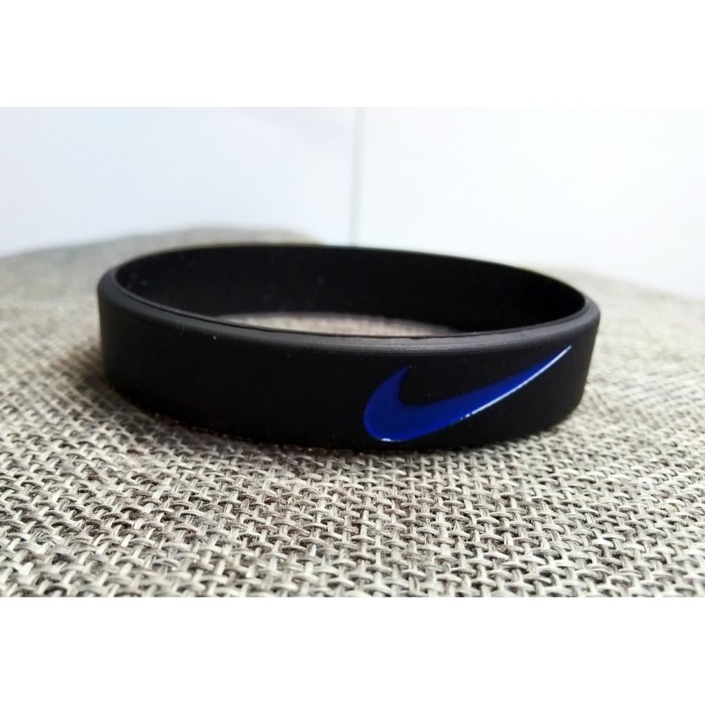 COD NIKE GELANG TANGAN PRIA - GELANG KARET NIKE SPORT ORIGINAL FASHION NIKE HITAM L B