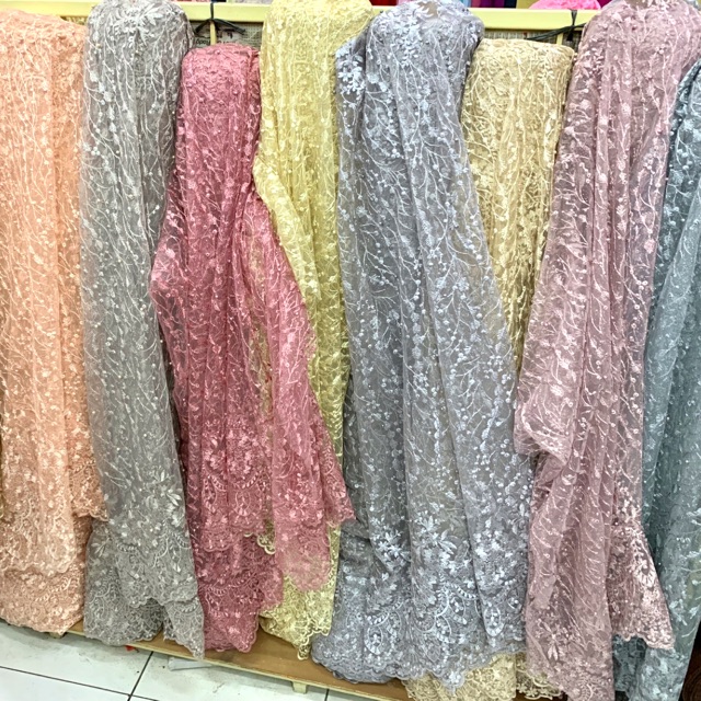 Tile Mutiara Glitter / Tulle Mutiara Glitter Motif 1