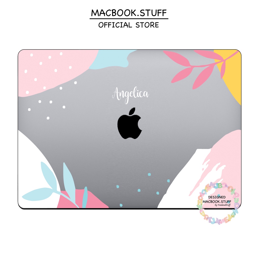 MACBOOK Case CUSTOM LEAF DOT DESIGN NEW AIR PRO RETINA 11 12 13 14 15 16 INCH NON /  WITH CD ROOM / TOUCHBAR / TOUCH ID / M1 2020 2021 2022