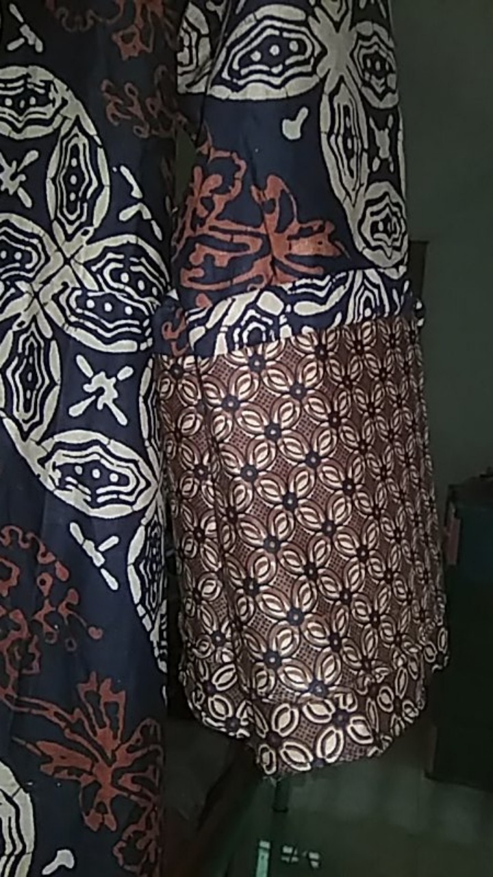 Gamis Batik Manggar,sekar,cantik, Kubis,kupu,padi,daun