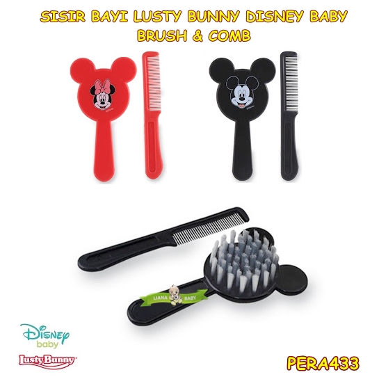 PERA433 SISIR BAYI LUSTY BUNNY DISNEY BABY BRUSH &amp; COMB DMM6011