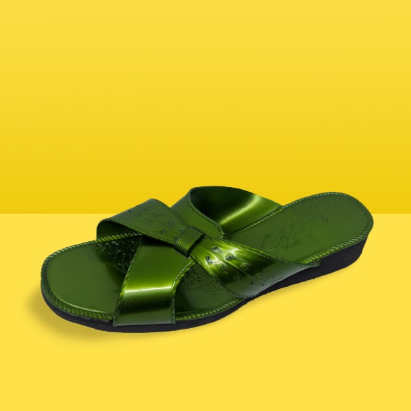 HAZSTORE - Sandal Lily Tipe 320 Hijau - Sandal Wanita - Sandal Jadoel