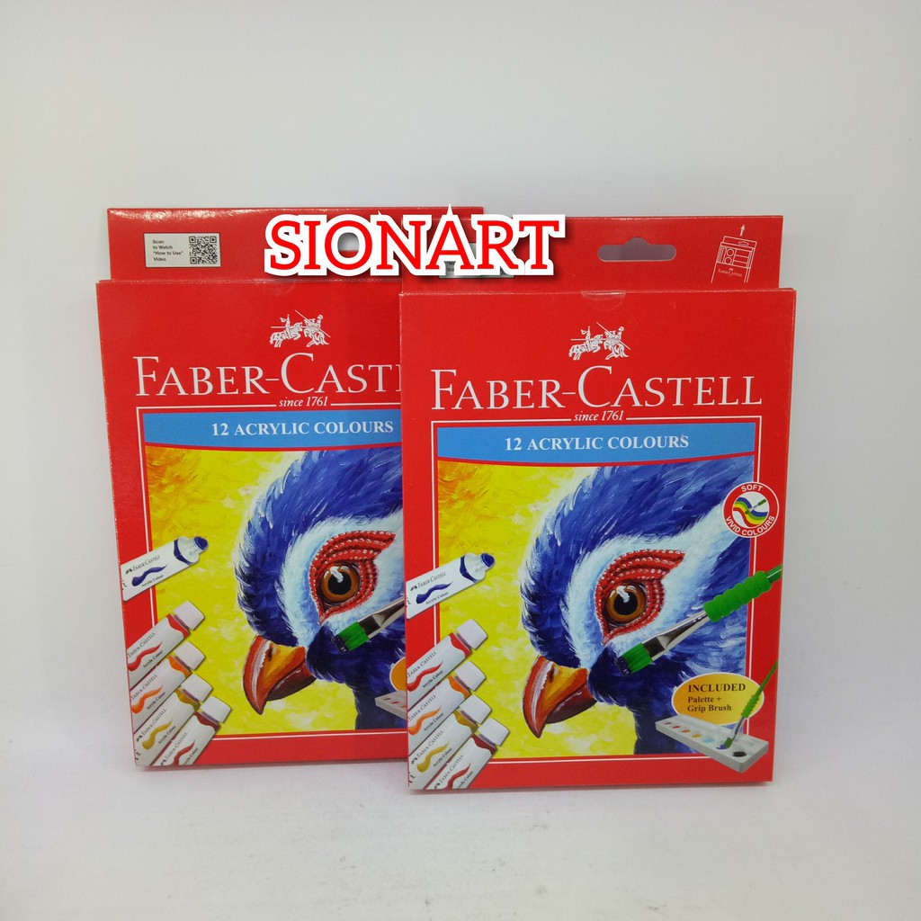 

Faber-castell Acrylic Colour set 12