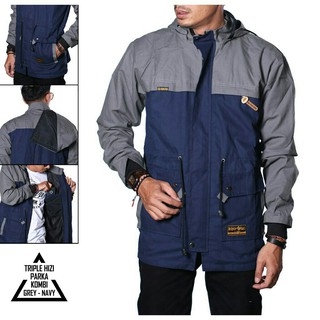 50+ Model Jaket Parka Bahan Kanvas Terbaik