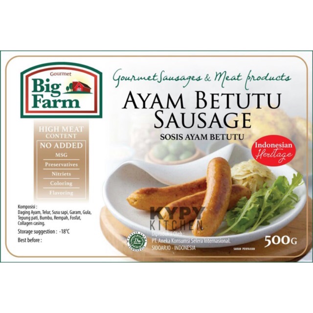 

BigFarm Selera Nusantara: Ayam Betutu sausage