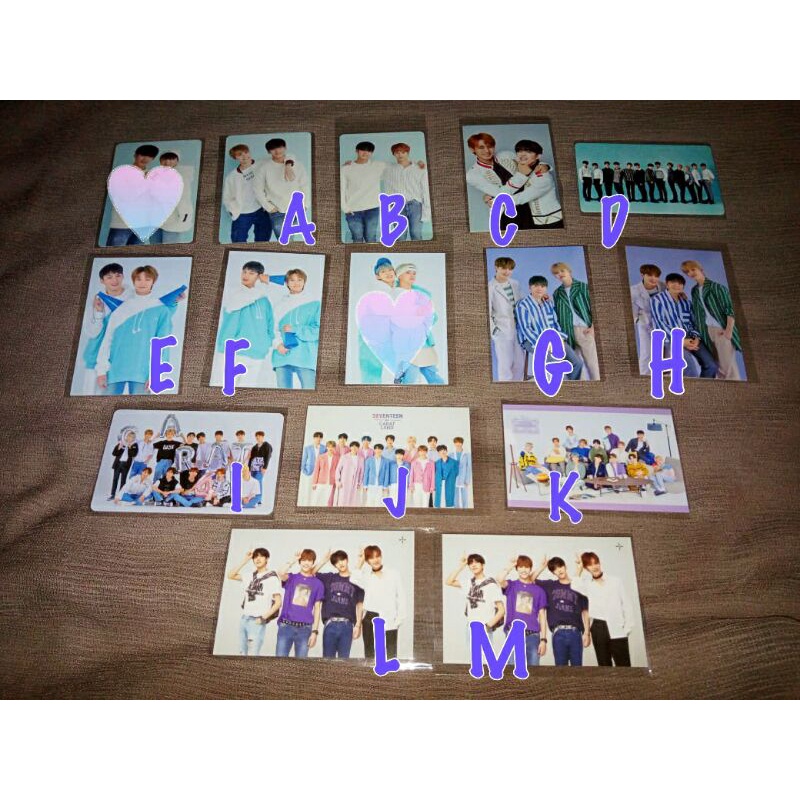 Trading Card / TC Seventeen Konser, Caratland, Cargen OTP, OT13