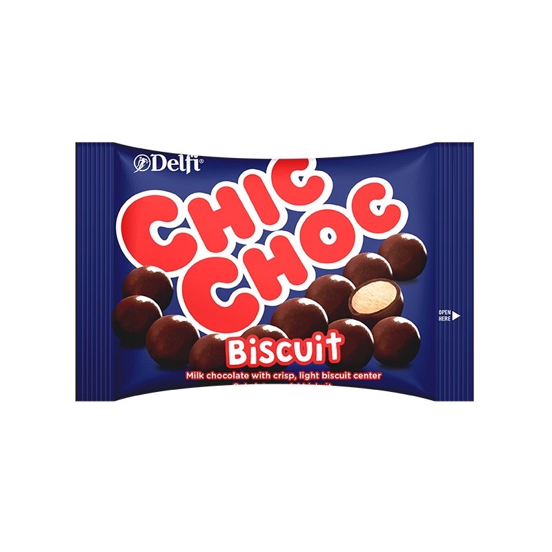 

Coklat Chic Choc Delfi Cokelat Biskuit 40gram / ChicChoc 40gr