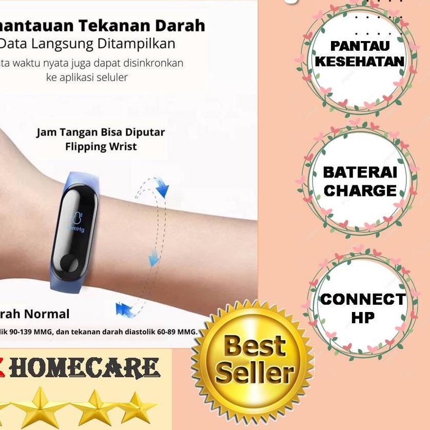 Jam Tangan Smart Watch Digital Olahraga Penghitung Kalori Detak Jantung Pria Wanita