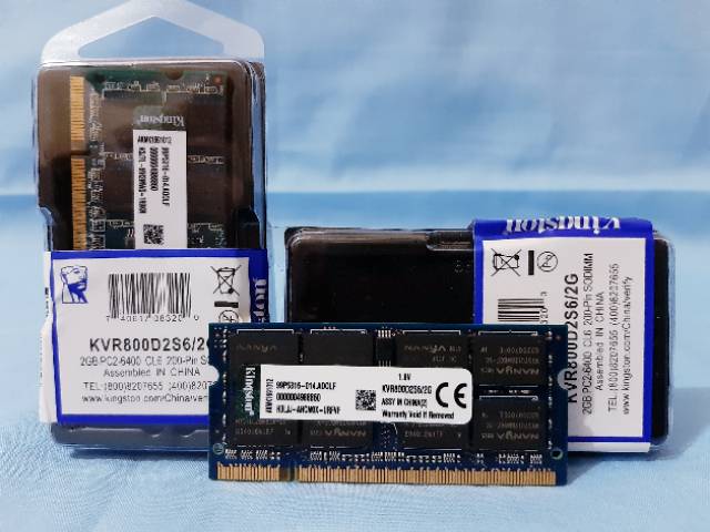 Memory Laptop Sodimm Ddr2 2G Kingston PC 6400 Full Competible