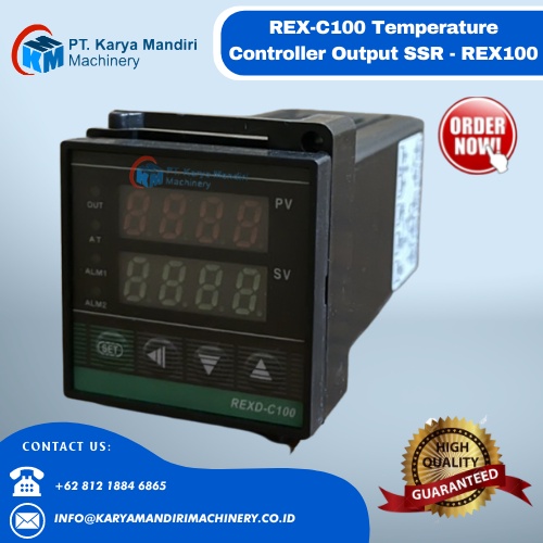 REX-C100 Temperature Controller Output SSR - REX100