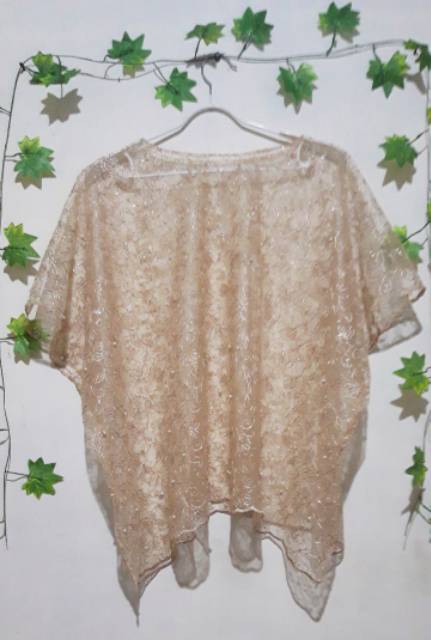 MAMPIR DULU di Outer Cape Tile Pearl/ Cape Tulle Pearl BATWING Pearl Mutiara HARGA TERMURAH Produsen