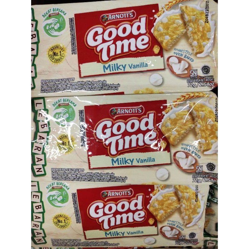 Good time milky vanila 72 gram
