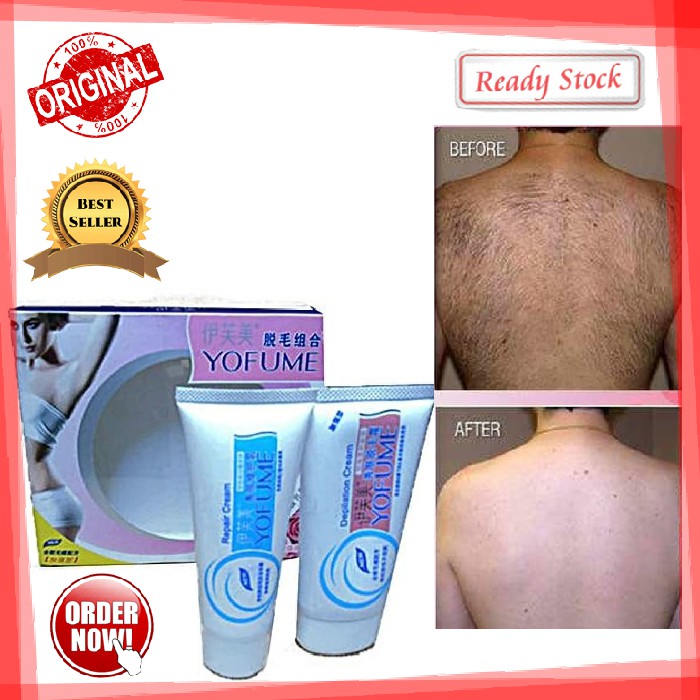 Yofume CREAM SUPER PERONTOK RAMBUT+ VITAMIN E 100% original PROMO