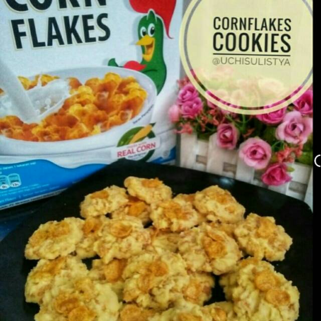 

Kue Cornflakes Cookies 250gr Enak