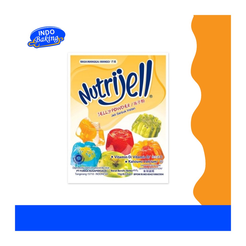 

Nutrijell Mangga Jelly Powder 15gr Serbuk Jeli Instan Mangga