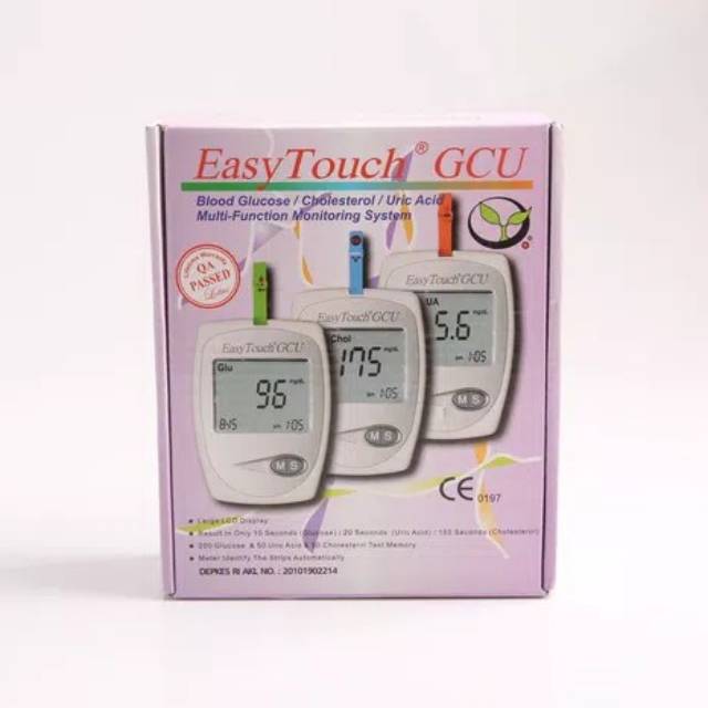 Easy Touch GCU EasyTouch GCU Alat Cek Gula Kolesterol Asam Urat Easytouch