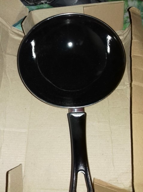 Frypan Wok Enamel 17cm