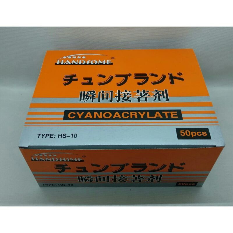 

(HABIBI STORE) Lem Korea / Lem Cyanoacrylate / Lem Serbaguna / Perekat Handsome HS-10