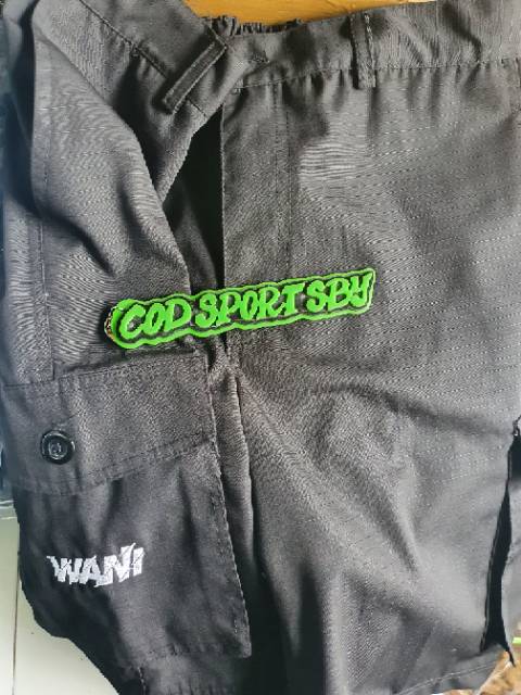 CELANA CARGO PERSEBAYA 2 in 1 BONEK RIPSTOK MURAH free masker bonek