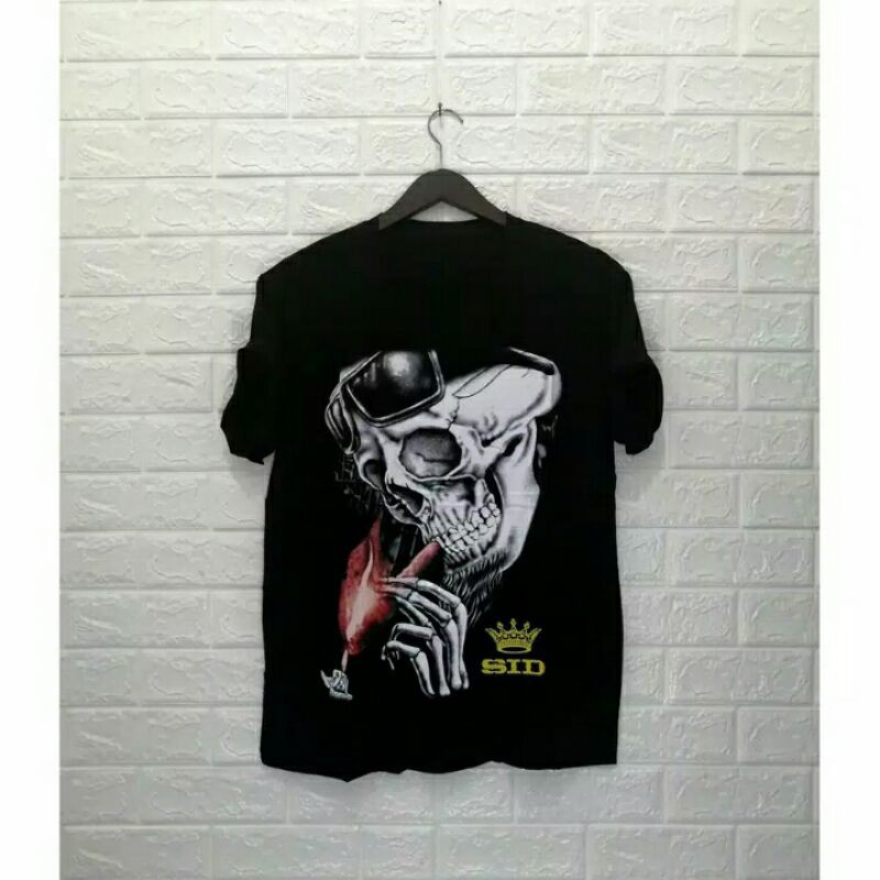 baju kaos distro anak remaja gambar sid tengkorak galul