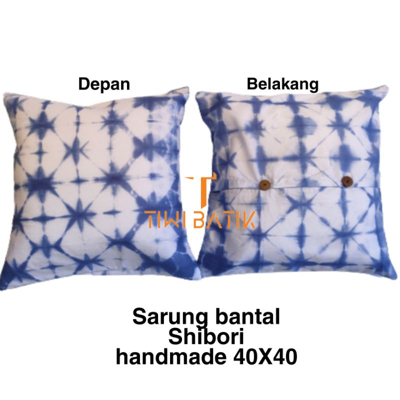 Sarung Bantal Sofa Batik Handmade/ Set Sarung Bantal Sofa 40 X40