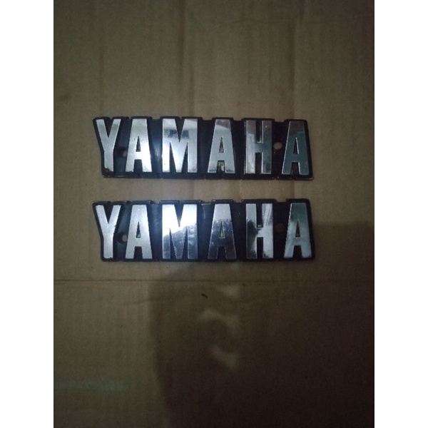 Logo emblem tangki tengki Yamaha Rx King original
