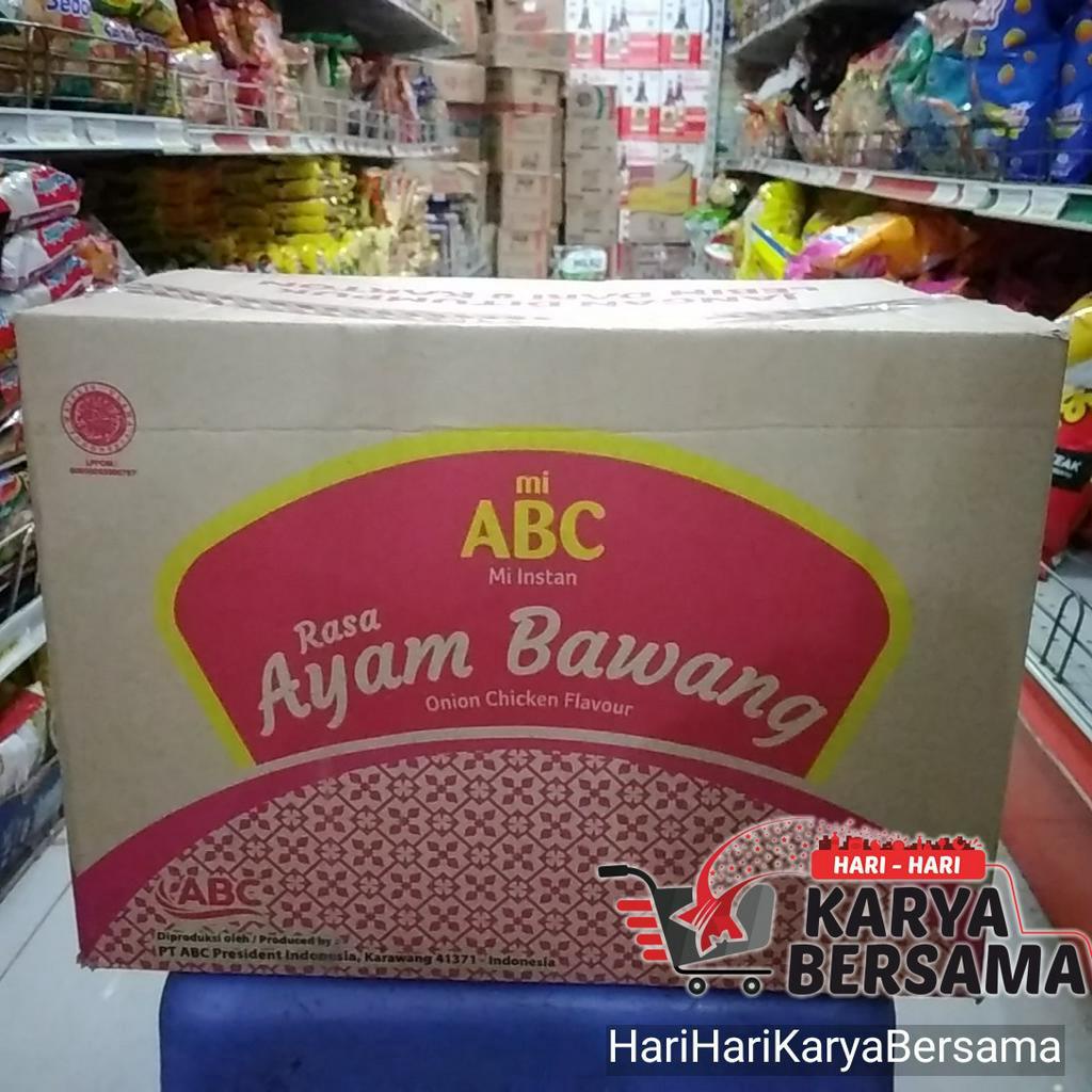 

MIE INSTAN ABC RASA AYAM BAWANG ISI 40PCS X 70GR - PER KARTON