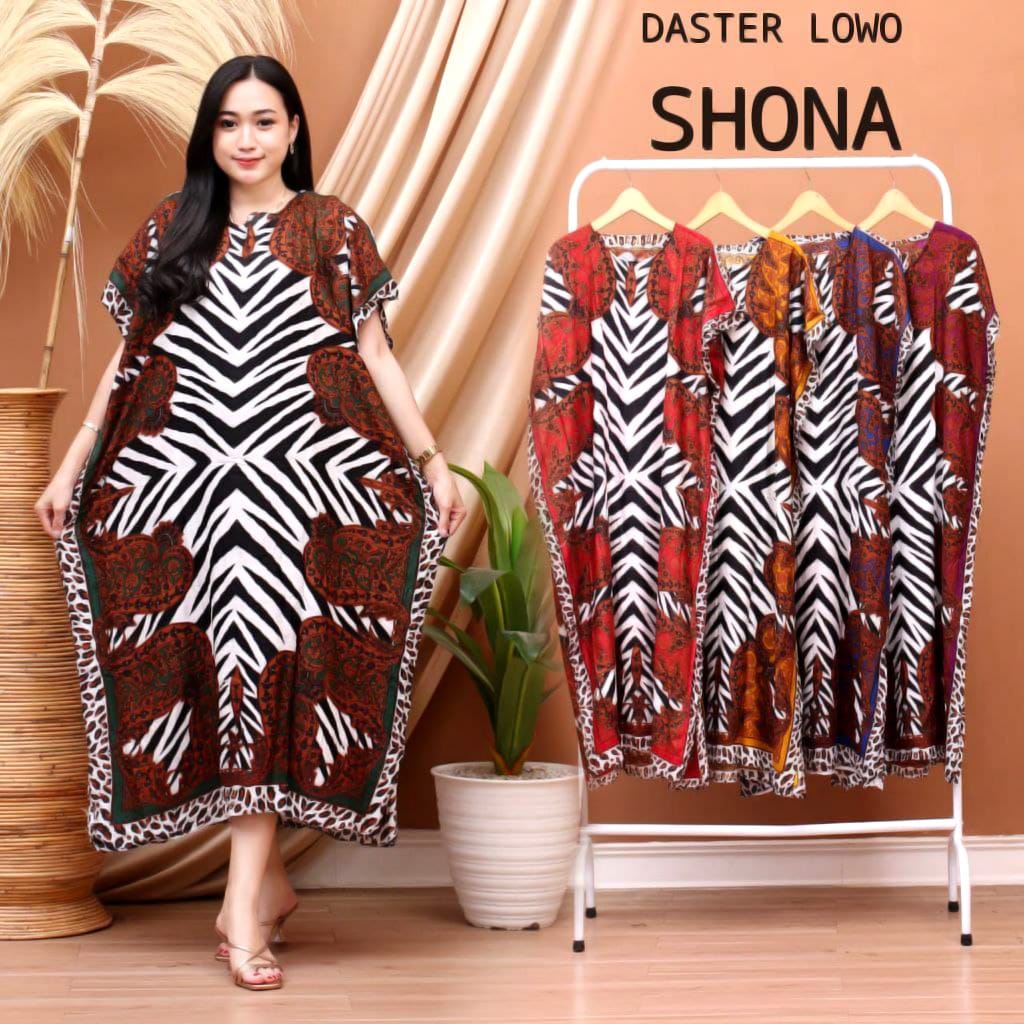 COD - DSL SHONA - BATIK WANITA DASTER LOWO KELELAWAR RAYON JUMBO MURAH BIG SIZE XXL ( BATANGAN MONOC