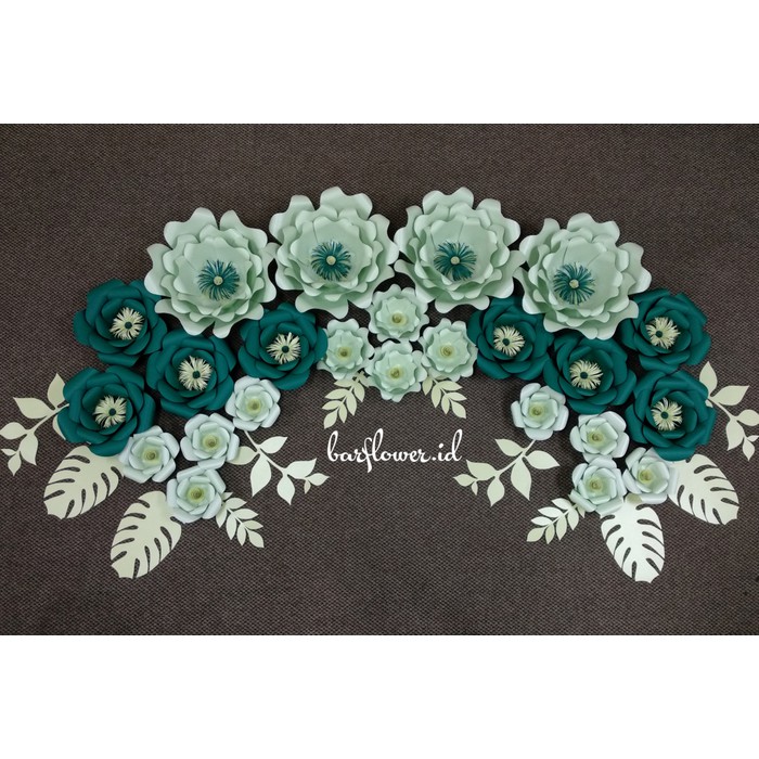 

Paper flower dekorasi bunga kertas 28