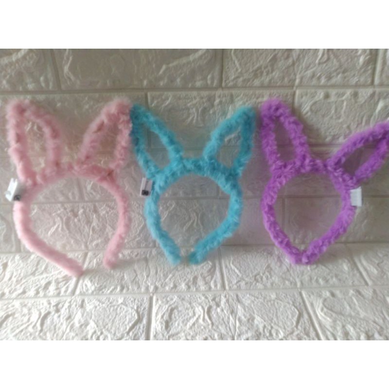 bando anak LED kelinci/bando nyala/bandana anak/bando murah nyala kelinci